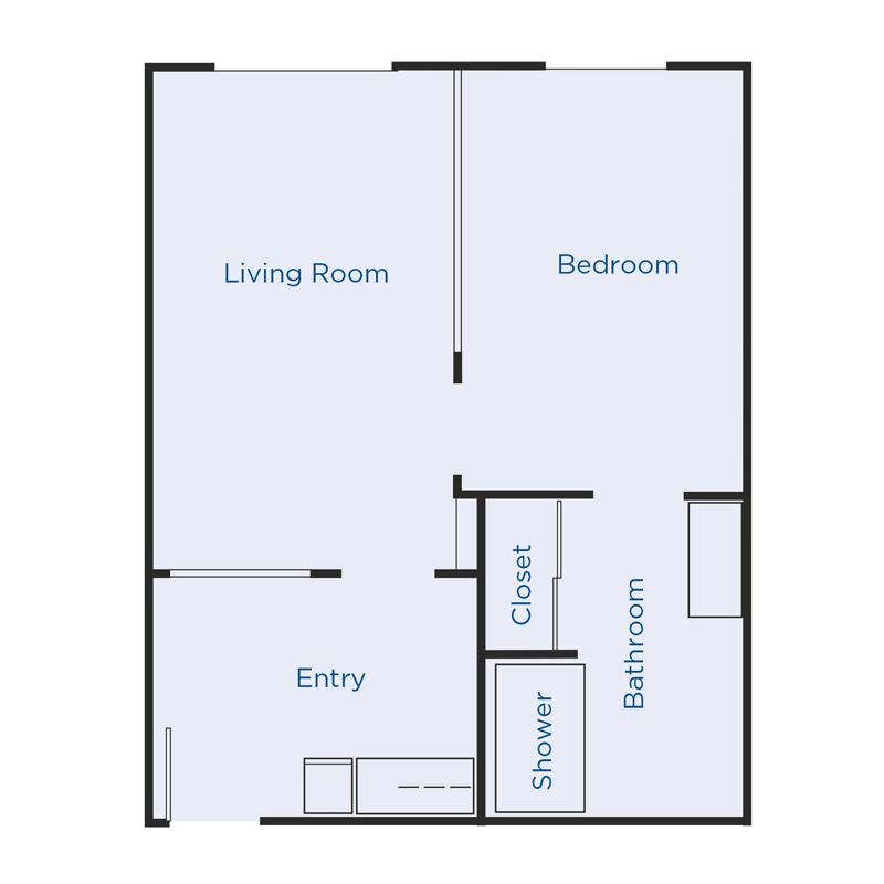 Elk Grove One Bedroom