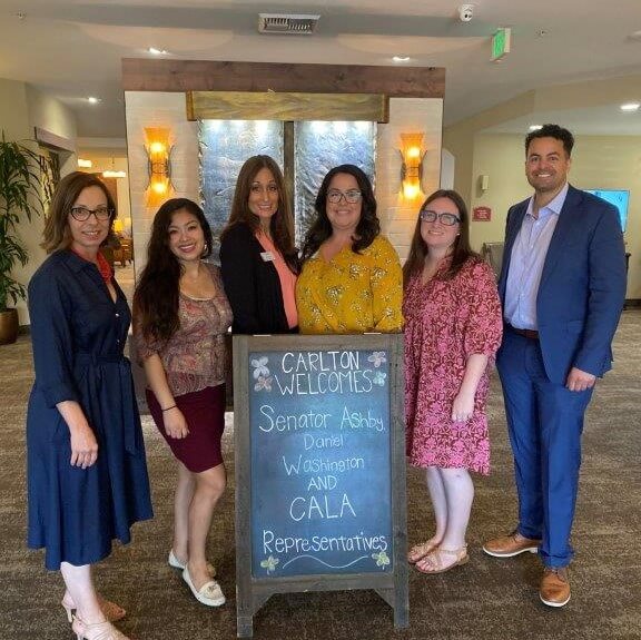 Carlton Senior Living Elk Grove Hosts Senator Angelique Ashby And Cala Representatives To Showcase Technology And Careers